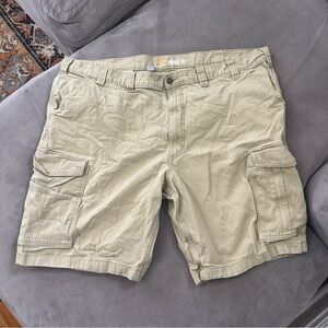 Carhartt Men’s 46 Rugged Flex Relaxed Fit Canvas Cargo Work Shorts 103542 253